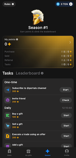 Portals Market Rewards