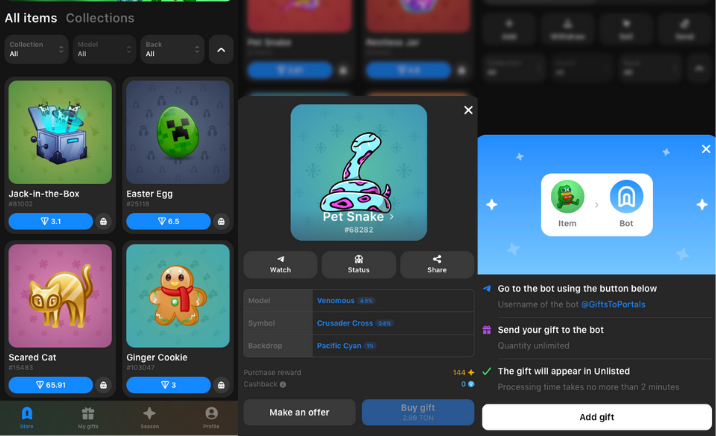 Portals Market app