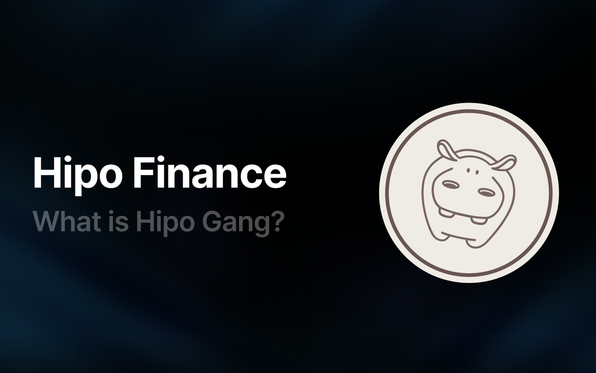 Hipo Finance - Liquid Staking on TON: What is Hipo Gang?