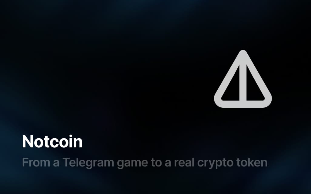 Notcoin Telegram Mini App: From a Game to a Real Crypto Token