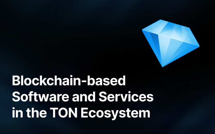 Blockchain-based Software and Services in the TON Ecosystem and Beyond