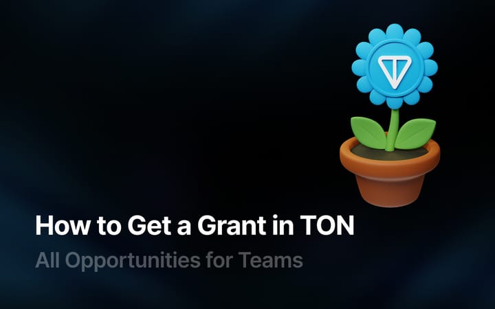 How to Get a Grant on the TON Blockchain – All Opportunities for Teams and Projects