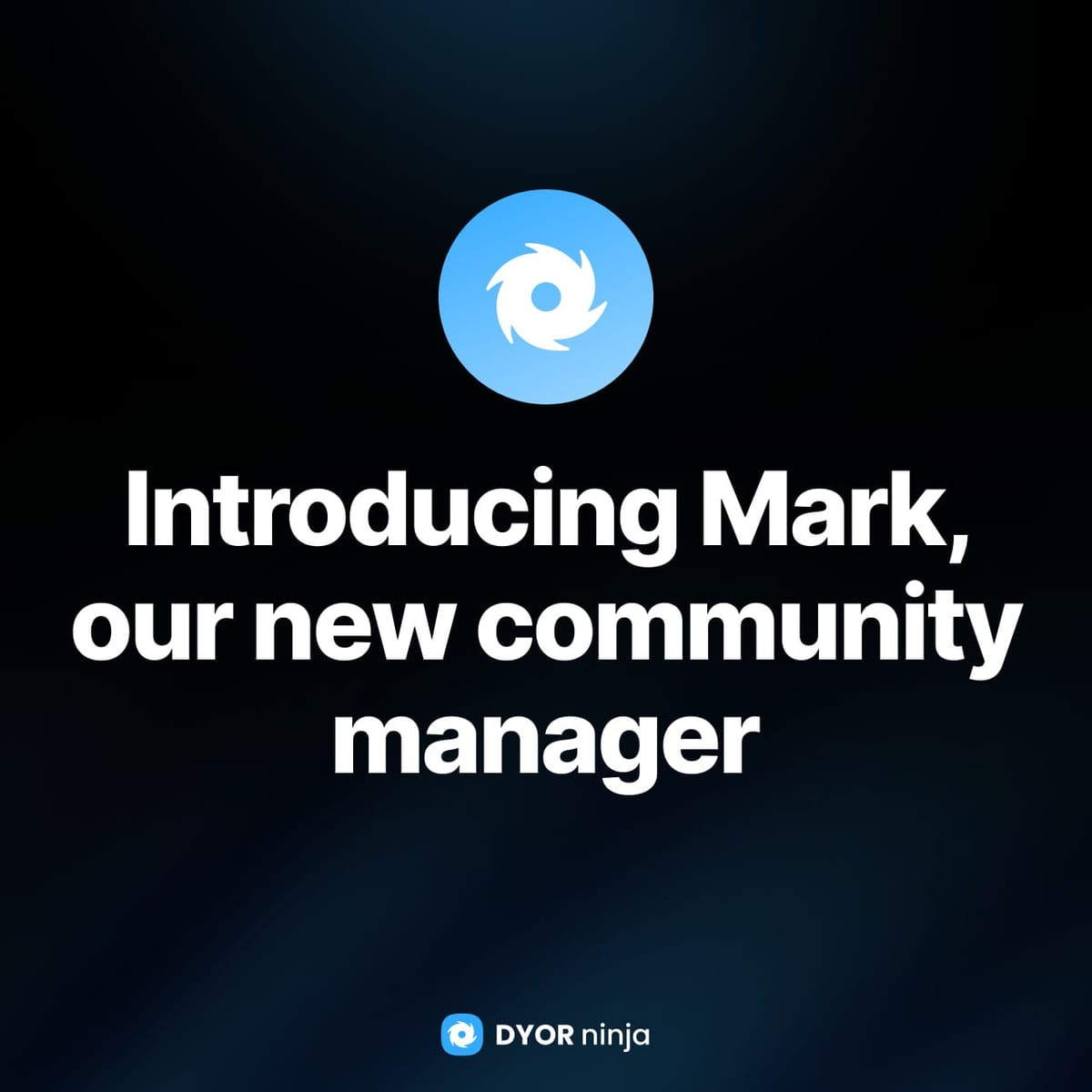 Марк - наш новый комьюнити менеджер! 🚀