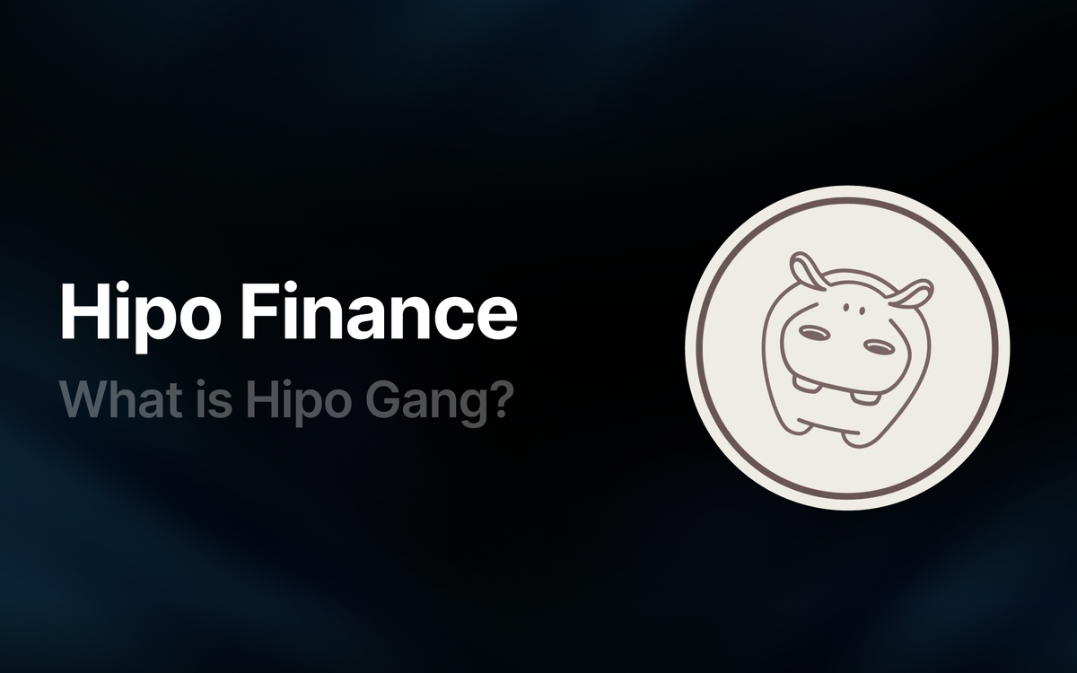 Hipo Finance - Ликвидный стейкинг на TON: Что такое Hipo Gang?