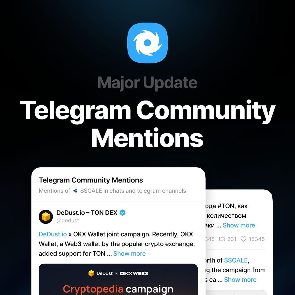 Встречайте Telegram Community Mentions