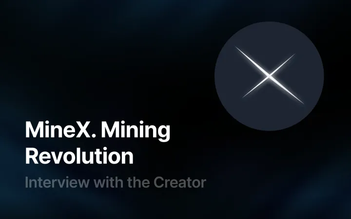 MineX: Революция Майнинга на Смартфоне - Интервью с Создателем